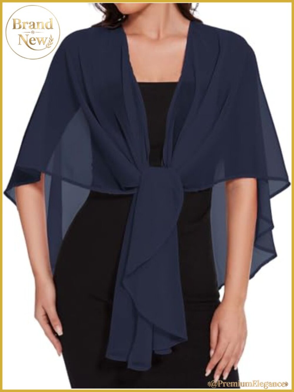 Womens Chiffon Shawl Wrap Evening Dress Scarf Sheer Cover Up